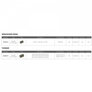 FILTRO GAS. MERCRUISER-YANMAR - immagine 3