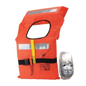 KIT 6 Giubbotti SAMOA 150N + 6 Luci LED SOLAS/MED - immagine 1